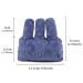 Adjustable Removable Finger Separator Protector | Hand Contracture Cushion Padding Pillow | Prevention Aid Training Tool with Splints (Purple - Buy Online on GoSupps.com