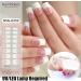 Semi Cured Gel Nails Strips Upgraded Second Generation Self-Adhesive Gel Nail Stickers Salon-Quality Gel Nail Strips UV/LED Lamp Required (BSG-0359) - Buy Online on GoSupps.com