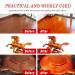 sillervan Furniture Polishing Wax Honey Fragrance Refreshing Beeswax for Wood Doors Tables Chairs Cabinets and Floors for Furniture to Beautify Protect Cool 40g - Buy Online on GoSupps.com