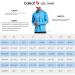 Baleaf Men's UV Protection Rashguard Shirt - UPF 50+ Long Sleeve Hooded Sweatshirt for Running Surfing & Outdoor Fishing - Lightweight Thumb Hole Design Gray - Buy Online on GoSupps.com