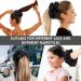 Hair Ring Elastic Real Silk Hair Scrunchie Elastic Hair Scrunchie for Women Girls Soft Elegant Accessory (Brown Reddish Brown Light Brown Dark Brown Beige Black) - Buy Online on GoSupps.com