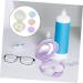 Healeeved 12-Piece Color Care Box - Silicone & Plastic Glasses Case Organizer Set for Double Glasses & Eye Care - Buy Online on GoSupps.com