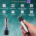 LEAGY 2-Pack USB Rechargeable 395nm Mini UV Torch Adjustable Zoom & Brightness 3 Light Modes - for Pet Urine Detection Scorpion Hunting Counterfeit Detection UV Glue Curing Nail Art etc - Buy Online on GoSupps.com