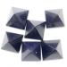 Natural Quartz Crystal 20-30mm Natural Blue Sandstone Stone Quartz Crystal Pyramid Tower Home Ornaments Decoration Stones Home Office Decor ningxiao