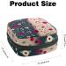 Women s Bonds Storage Pockets Stillpad Holder - Portable Rose Flower Period Kit Bag for Girls | Feminine Product Organizer - Buy Online on GoSupps.com