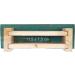 Relaxdays Bat Box Nesting Habitat - Untreated Solid Wood Shelter 25.5x18x6 cm - Natural/Green - Buy Online on GoSupps.com