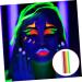 OHPHCALL 15 Pcs Halloween Paint Pen Eyeliner Pen Make up Highlighter Eye Liner Fluorescence Liner Plastic 12.00X0.80X0.80CMx3pcs Assorted Colorx3pcs - Buy Online on GoSupps.com