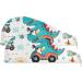 Dinosaur Driver Summer Hair Towel 2 Pack | Super Absorbent Quick Dry Hair Turbans for Women & Girls - Buy Online on GoSupps.com