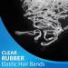 Cosy Companions 240x Clear Elastic Hair Bands Elastic Hair Ties Hair Band Hair Elastic Small Hair Bands Clear Hair Bands Rubber Bands For Hair Clear Hair Elastics Small Elastic Bands - Buy Online on GoSupps.com