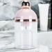 Buy Facial Cleanser Foam Cup 500ml - Quick Charging Motion Sensor LED Light for Travel & Bathroom - Pink - Buy Online on GoSupps.com