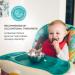 Grabease Baby Self-Feeding Utensils Spoon and Fork Set for Baby-Led Weaning - Non-Toxic Plastic with Protective Barriers - Orange - Buy Online on GoSupps.com
