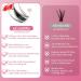 Fairy Lash Clusters 8-18mm - C Curl DIY Eyelash Extensions | Spiky Anime Lashes with Ultra-Thin Invisible Band - Buy Online on GoSupps.com