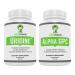 Alpha GPC and Uridine Stack - Mr Happy Stack - Uridine Monophosphate with No Artificial Fillers - Bioavailable Choline Supplements Promote Cognition, Focus, Mental Clarity and Dopamine Receptor Health
