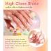 Bishengyf Chrome Nail Powder Set - 6 Color Mirror Effect Chrome Pigment | Silver Gold Pink | Includes Base Coat & No Wipe Top Coat - Perfect for Stunning Nail Art - Buy Online on GoSupps.com