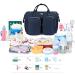 Pomelo Baby Changing Bag with Pram Clips & Mat - Blue | Convenient & Stylish Choice - Buy Online on GoSupps.com