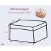 Personalized Wooden Baby Souvenir Box | Forest Animals | Custom Name Date & Size | Perfect Baby Gift - 30x20x14 cm - Buy Online on GoSupps.com