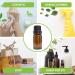Refillable Empty Amber Glass Bottles for Essential Oils - 12 Pack with Dropper and Cap - DIY Aromatherapy Kit - Buy Online on GoSupps.com