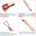 Stainless Steel Cuticle Pusher & Gel Polish Peeler - Pink | Nail Cleaner Pedicure Manicure Tool - Buy Online on GoSupps.com