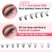 Yawamica 40D Wispy D Curl Eyelash Clusters - 200pcs, 10-15mm - DIY Lash Extension Kit - Buy Online on GoSupps.com
