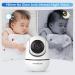 Hello Baby Monitor with Camera and Audio, LCD Display Video Baby Monitor - No WiFi, Infrared Night Vision, Temperature Screen, Lullaby, Two-Way Audio and VOX Mode (HB66) - Buy Online on GoSupps.com