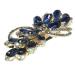PATKAW Hair Barrettes for Women Rhinestone Hair Clips Flower Hair Barrettes Crystal Pearl French Hairpins Hair Clip Barrettes for Women Wedding Accessories Green
