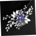 Housoutil 1pc Tiara Bridal Hair Comb Combs for Women Hair Barrettes for Women Hair Comb for Bride Comb for Bridal Bride Comb Alloy Comb Headgear Manual Accessories Banquet - Buy Online on GoSupps.com