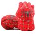 Superhero Gloves for Kids Boxing Plush Hands Fists Gloves Toys Red