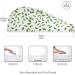 Little Green Leaf Hair Towel 2 Pack | Super Absorbent Quick Dry Hair Turbans | Perfect for Women & Girls - Buy Online on GoSupps.com