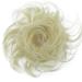 CAISHA Hairpiece Scrunchie Chloe Updos Voluminous Wavy Messy Synthetic Fiber DM13cm White Blonde HG4a