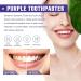 Purple Toothpaste Purple Toothpaste Whitening Foam Tooth Stain Removal Teeth Whitener Purple Whitening Toothpaste Tooth Colour Corrector Teeth Whitening Kit 1pc 0.03 Fl Oz (Pack of 1) - Buy Online on GoSupps.com