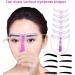  Hsyadazi Eyebrow Stencils Set of 8 Reusable Eyebrow Stencils Professional 3D Stamp for Perfect Eyebrow Shape for Beginners and Professional Makeup (8 Different Shapes) - Buy Online on GoSupps.com
