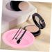 Mipcase 2pcs Cleaning Pad Makeup Brush Scrubber Bowl Beauty Tools Cleaning Scrubber Makeup Brush Scrubber Mat Silicone Makeup Brush Scrubber Folding Tool Cleaner Pink Silica Gel Cosmetic - Buy Online on GoSupps.com