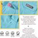 BPS Waterproof Rain Jacket for Pets - Hooded Durable 100% Polyester for Small Medium & Large Dogs - Yellow (S) | BPS-9700AM - Buy Online on GoSupps.com
