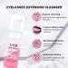 AREMOD Lash Shampoo 50ml for Eyelash Extensions with USB Lash Fan - Facial Cleanser & Makeup Remover Kit in Pink - Buy Online on GoSupps.com