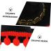 MUSISALY Carnival Headdress Hair Bands Mexico Headwear Headbands for Men Ball Fringe Sombrero Hats Cinco De Mayo Party Hats Mexican Party Hats Hair Hoop Men Hair Band Man Straw Hat Hairball 15 7cm Black - Buy Online on GoSupps.com