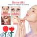 Goldaylight Ice Roller for Face & Eyes - Tone, Tighten, and De-puff Skin - Pink - Buy Online on GoSupps.com