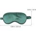 EXCEART Silk Sleep Mask Set - Comfortable Eye Patch & Hair Tie for Travel | Satin Eye Cover & Blindfold for Sleeping - Buy Online on GoSupps.com