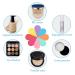 WANDIC Makeup Sponges - 16 Pcs Beauty Blender Set in 8 Colors for Powder & Liquid | Perfect for Flawless Face Painting - Buy Online on GoSupps.com