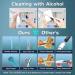Buy Ear Wax Removal Kit with Camera - 1920HD Ear Cleaner Tool for iOS & Android | Built-in WiFi 6 Ear Pickers - Black - Buy Online on GoSupps.com
