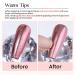 MIZHSE Chrome Mirror Powder Liquid - Pink Hailey Bieber Nails | Metallic Chrome Nail Polish for Nail Art | Soak Off UV LED 10 ml - International Shipping - Buy Online on GoSupps.com