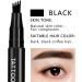 4 Points Eyebrow Pencil Eyebrow Pen Microblading liquid Eyebrow Pen Creates Lasting Make-Up Professional Natural Looking Eyebrows Daily Waterproof Eyebrow Pen Stays on 24H (Black) - Buy Online on GoSupps.com