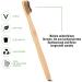 Buy Geordinary Bamboo Toothbrushes (6 Pack) | Eco-Friendly BPA-Free Soft Bristles & Steel Dental Floss Holder - Sustainable Oral Care - Buy Online on GoSupps.com