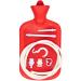 Coloring bag set 2 quart enema bags with 1.5 m long hose tips in different sizes and controllable water flow clamp for intestinal cleaning inlets (red) red/excursion single-colored (GetaWay Solids)