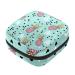 Pineapple Heart Pattern Sanitary Napkin Storage Bag Feminine Product Pouches Portable Period Kit Bag Menstruation First Period Bag for Women Teen Girls Ladies Menstrual Cup Pouch Tampon Bags Color 3