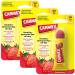 Carmex Carmex Strawberry Lip Balm Moisturizing Spf 15 3 Units