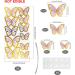 66 Pack Purple Gold Butterfly Cupcake Toppers for Wedding & Birthday Party Decor - Buy Online on GoSupps.com