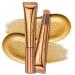 Ofanyia Highlighter Wand Liquid Glitter Face Highlighter Stick with Cushion Applicator Cruelty-free Silky Smooth Lightweight Blendable Shimmer Highlighter Beauty Wand for Face Cheekbone Glow 05# Highlighter-02