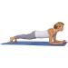 Sunny Health & Fitness Non-Slip Yoga Mat - 68x24 Blue - Buy Online on GoSupps.com