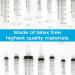 60ml Catheter Tip Syringe with Covers 5 Pack by Tilcare - Sterile Plastic Medicine Food Droppers for Children Pets or Adults Latex-Free Oral Medication Dispenser - Large Feeding Tube Syringes - Buy Online on GoSupps.com