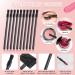 50 Pcs Disposable Lip Brushes Nail Polish Applicators Makeup Cosmetic Tools - Buy Online on GoSupps.com